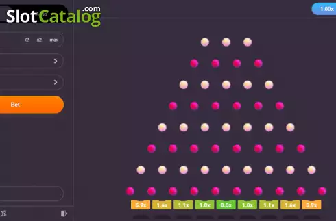 Οθόνη2. Plinko (Rocketpot Originals) Κουλοχέρης