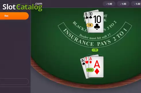 Οθόνη4. Blackjack (Rocketpot Originals) Κουλοχέρης 