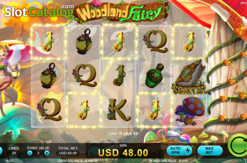 Οθόνη4. Woodland Fairy Κουλοχέρης