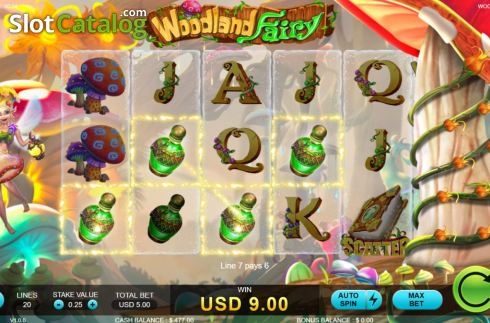 Οθόνη5. Woodland Fairy Κουλοχέρης
