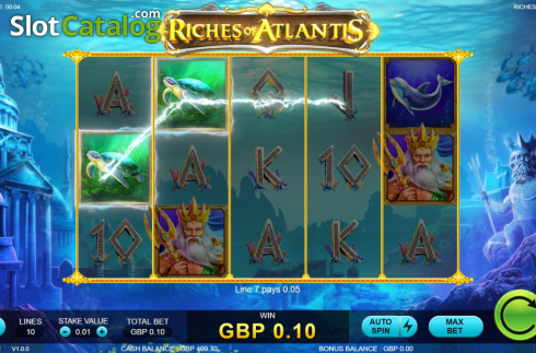 Οθόνη4. Riches of Atlantis (Markor Technology) Κουλοχέρης