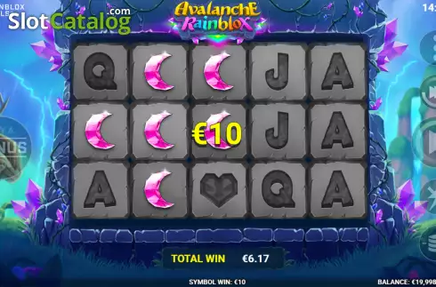 Οθόνη4. Avalanche Rainblox Κουλοχέρης