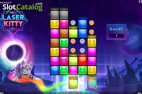 Οθόνη6. Mega Laser Kitty Cubes Κουλοχέρης 