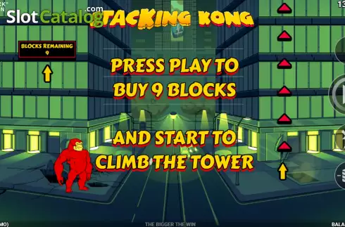 Οθόνη3. StacKING KONG With Blockchain Κουλοχέρης