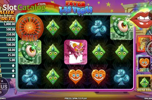 Οθόνη2. Fever Las Vegas Κουλοχέρης