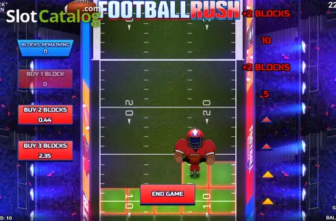 Οθόνη2. Football Rush Κουλοχέρης 