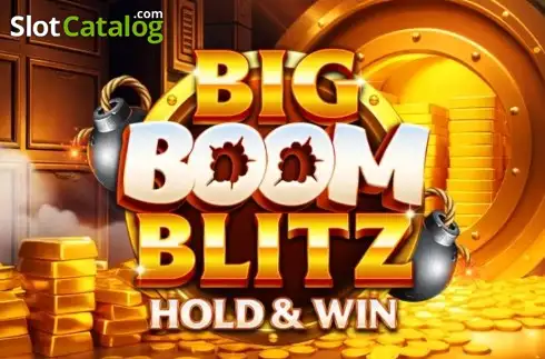 Big Boom Blitz Hold & Win Λογότυπο Big Boom Blitz Hold & Win Λογότυπο