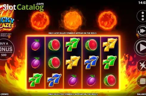 Οθόνη2. 777 Lucky Blaze Κουλοχέρης