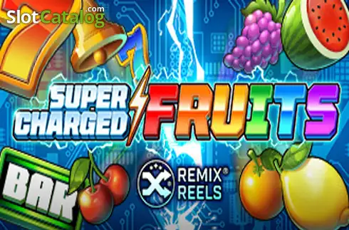 Super Charged Fruits Λογότυπο Super Charged Fruits Λογότυπο
