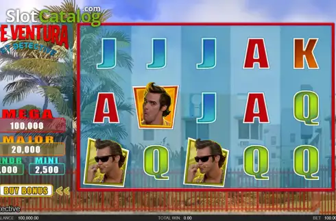Οθόνη2. Ace Ventura Pet Detective Κουλοχέρης