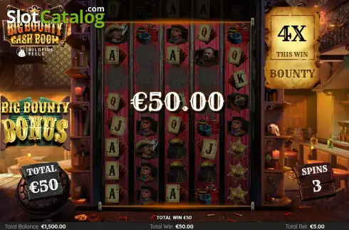 Οθόνη3. Big Bounty Cash Boom Κουλοχέρης