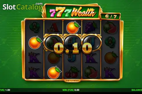 Οθόνη3. Wealth 777 Κουλοχέρης
