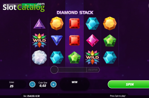 Οθόνη2. Diamond Stack Κουλοχέρης