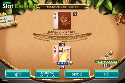 Οθόνη3. Phoenix Blackjack Κουλοχέρης