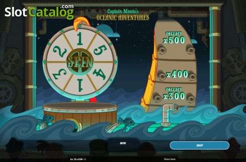 Οθόνη7. Captain Manta's Oceanic Adventures Κουλοχέρης