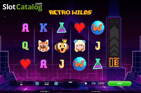 Οθόνη2. Retro Wilds Κουλοχέρης