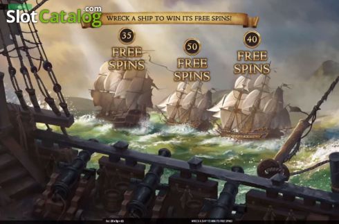 Οθόνη5. Blackbeard's Buccaneers Κουλοχέρης 