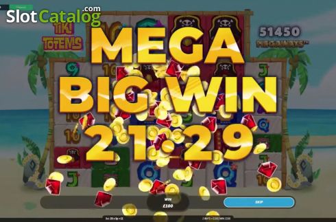 Οθόνη4. Tiki Totems Megaways Κουλοχέρης