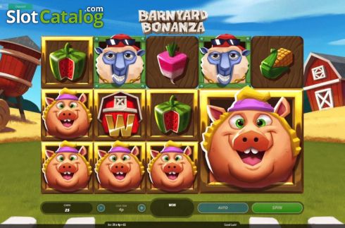 Οθόνη2. Barnyard Bonanza (Roxor Gaming) Κουλοχέρης