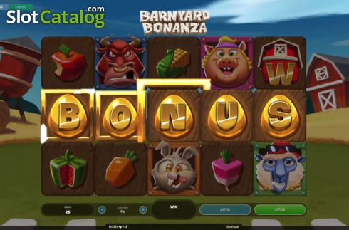 Οθόνη4. Barnyard Bonanza (Roxor Gaming) Κουλοχέρης