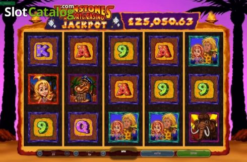 Οθόνη2. Winstones Jackpot Κουλοχέρης