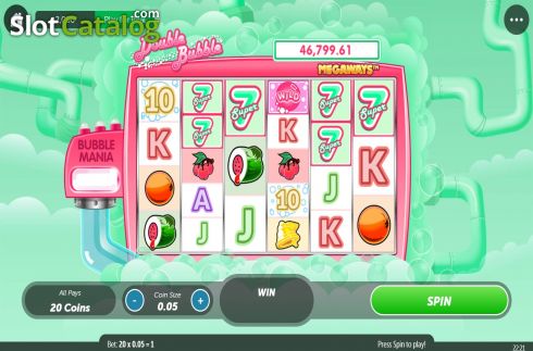 Οθόνη3. Double Bubble Megaways Κουλοχέρης