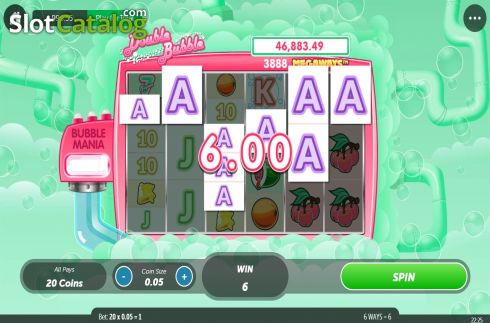 Οθόνη4. Double Bubble Megaways Κουλοχέρης