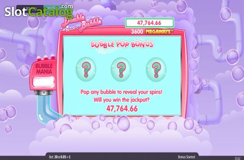 Οθόνη8. Double Bubble Megaways Κουλοχέρης