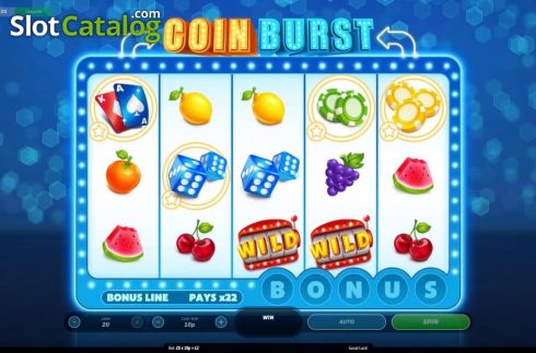 Οθόνη2. Coin Burst Κουλοχέρης