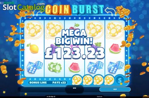 Οθόνη3. Coin Burst Κουλοχέρης