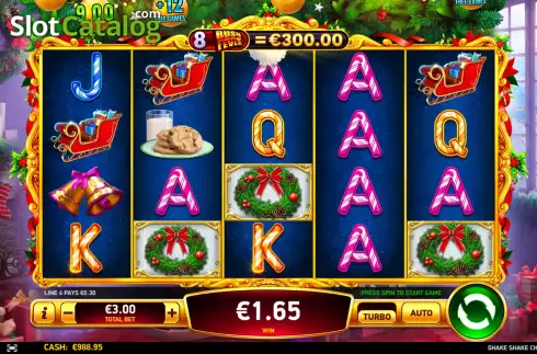 Οθόνη4. Shake Shake Christmas Κουλοχέρης