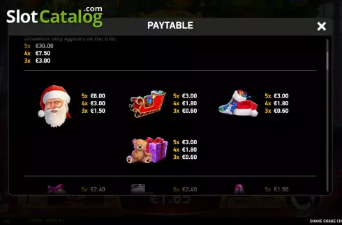 Οθόνη8. Shake Shake Christmas Κουλοχέρης