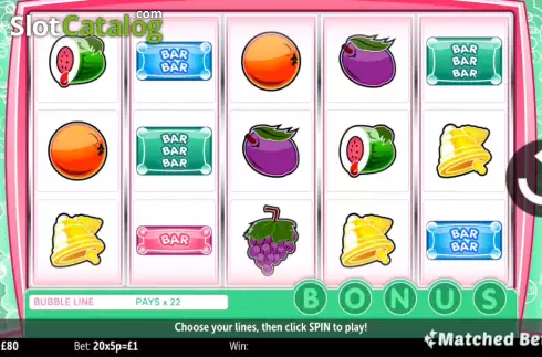 Οθόνη2. Double Bubble Triple Jackpot Κουλοχέρης