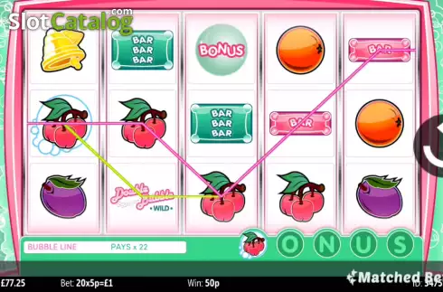 Οθόνη3. Double Bubble Triple Jackpot Κουλοχέρης
