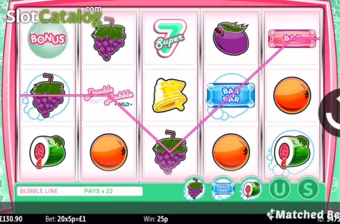 Οθόνη4. Double Bubble Triple Jackpot Κουλοχέρης