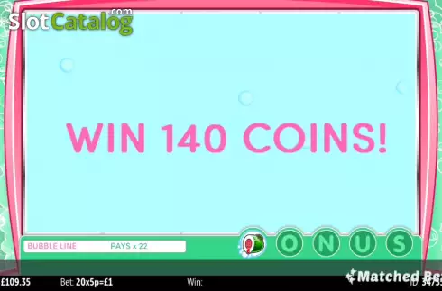 Οθόνη6. Double Bubble Triple Jackpot Κουλοχέρης