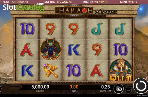 Οθόνη2. Pharaoh (Royal Slot Gaming) Κουλοχέρης