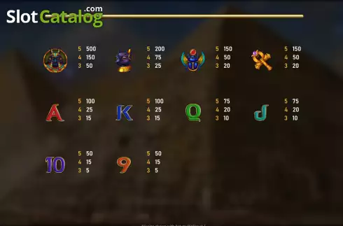 Οθόνη8. Pharaoh (Royal Slot Gaming) Κουλοχέρης