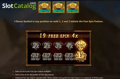 Οθόνη9. Pharaoh (Royal Slot Gaming) Κουλοχέρης