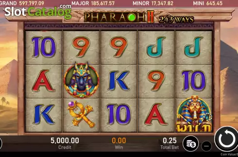 Οθόνη2. Pharaoh II (Royal Slot Gaming) Κουλοχέρης