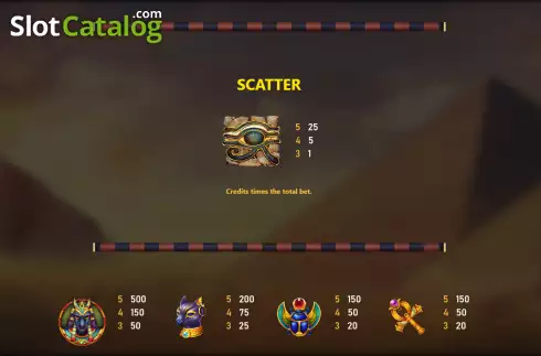 Οθόνη7. Pharaoh II (Royal Slot Gaming) Κουλοχέρης