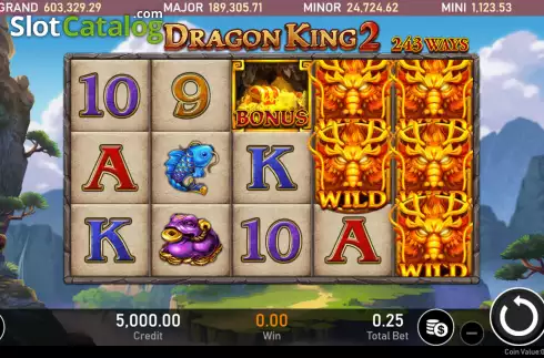 Οθόνη2. Dragon King 2 Κουλοχέρης