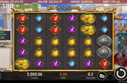 Οθόνη2. Power of Thor (Royal Slot Gaming) Κουλοχέρης