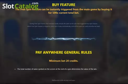 Οθόνη9. Power of Thor (Royal Slot Gaming) Κουλοχέρης