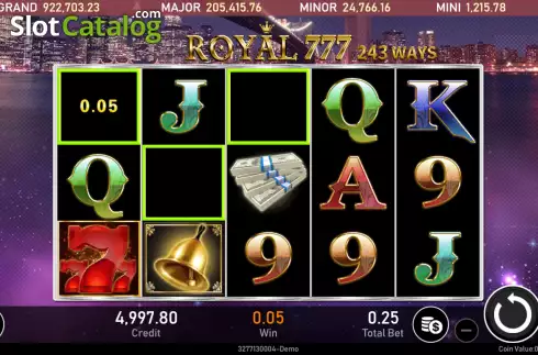 Οθόνη4. Royal 777 Κουλοχέρης 