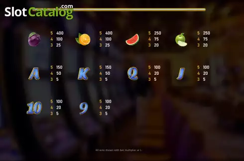 Οθόνη6. Lucky Fruits (Royal Slot Gaming) Κουλοχέρης