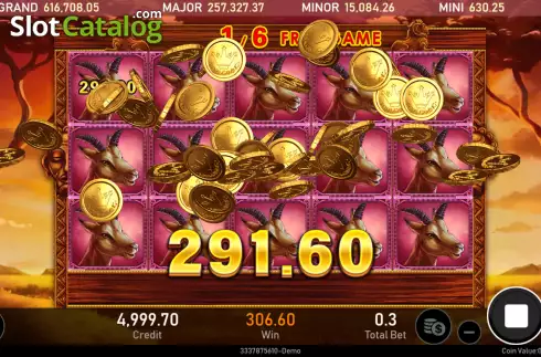 Οθόνη4. Africa (Royal Slot Gaming) Κουλοχέρης