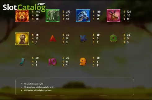Οθόνη7. Africa (Royal Slot Gaming) Κουλοχέρης