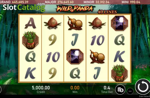 Οθόνη2. Wild Panda (Royal Slot Gaming) Κουλοχέρης
