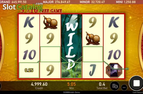 Οθόνη4. Wild Panda (Royal Slot Gaming) Κουλοχέρης